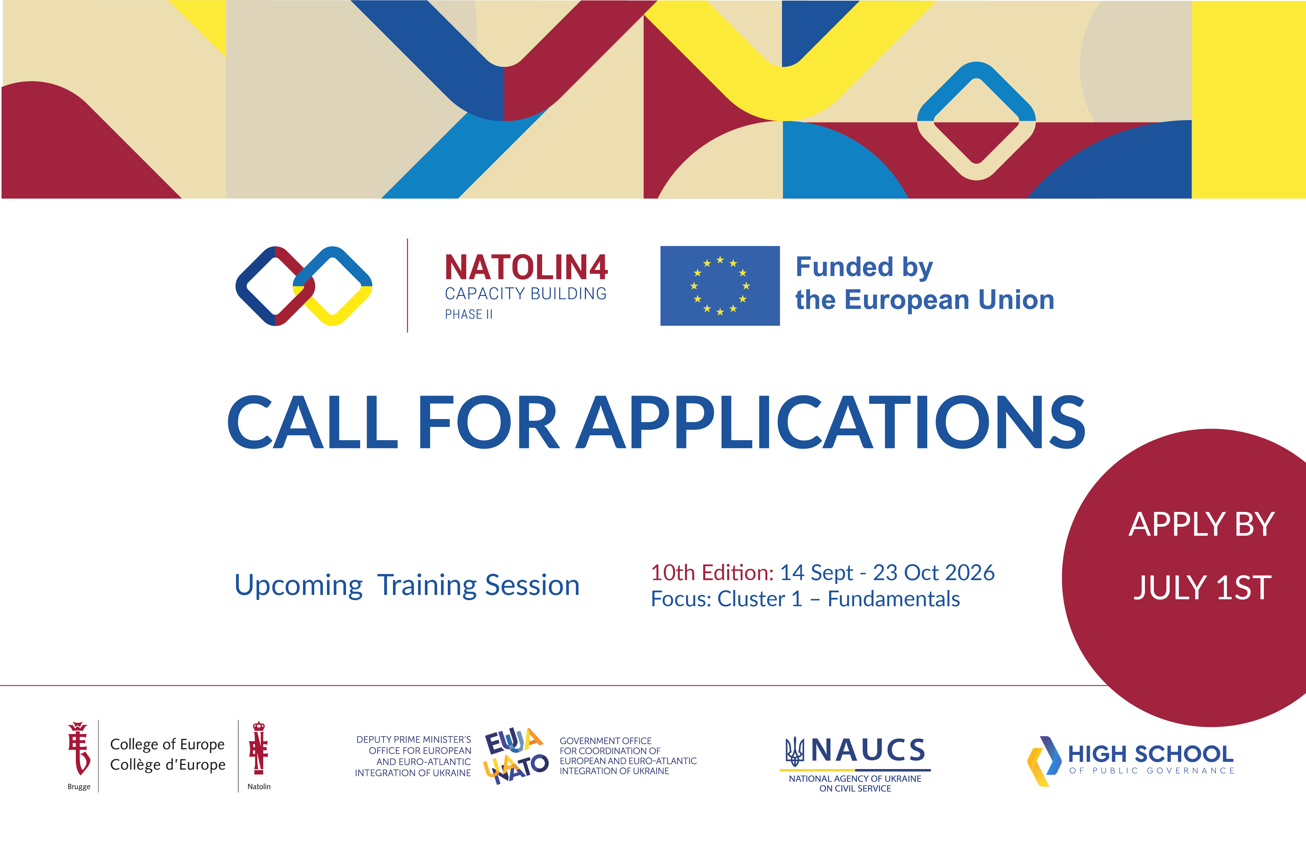 Applications Open for the 10th Edition